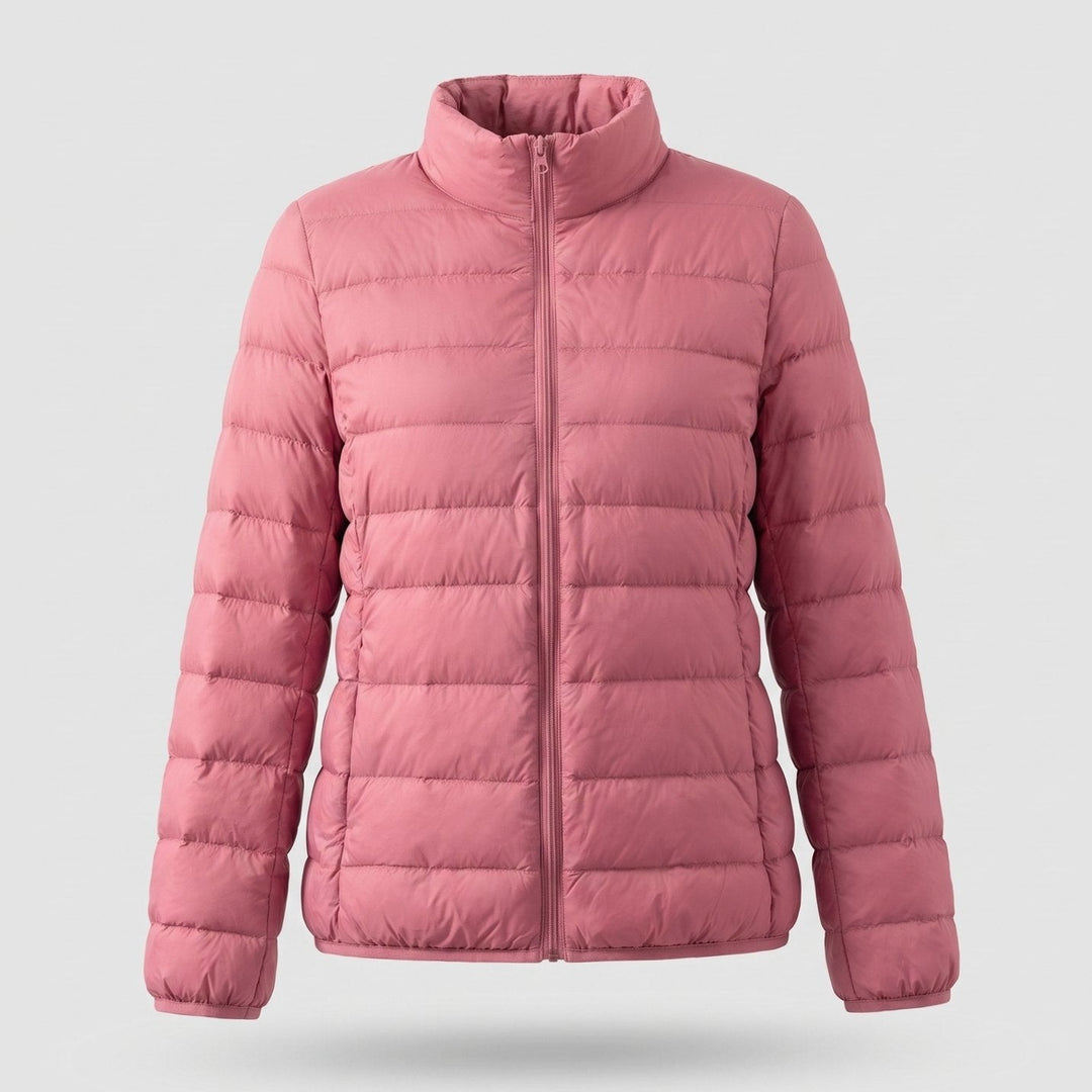 Iris — Packable Light Quilted Jacket (7), Rosewood Virginia