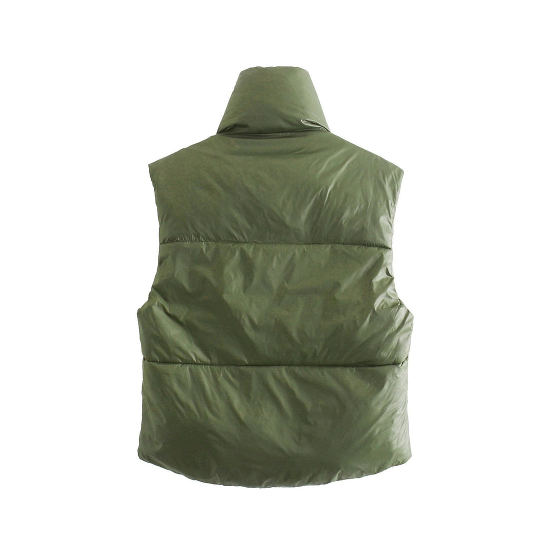 June — Cropped Quilted Puffer Vest (2), Rosewood Virginia