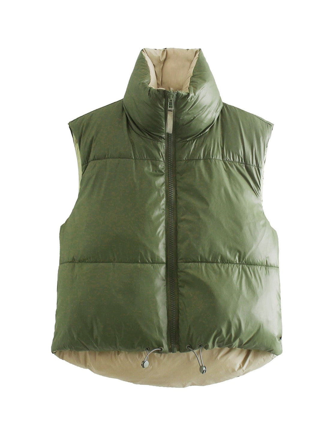 June — Cropped Quilted Puffer Vest (4), Rosewood Virginia