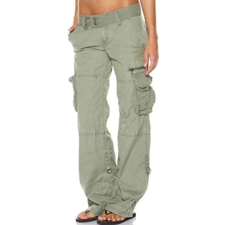 Lea — Relaxed Wide Leg Cargo Pants (7), Rosewood Virginia