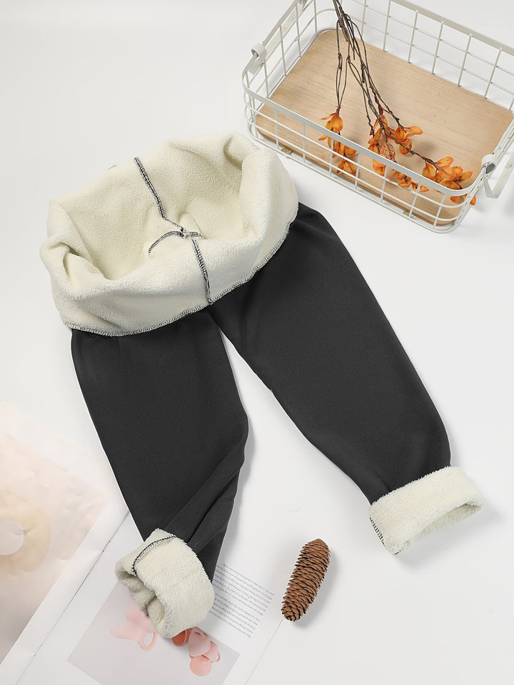 Leopoldine — Warm High Waisted Fleece Lined Winter Leggings (15), Rosewood Virginia