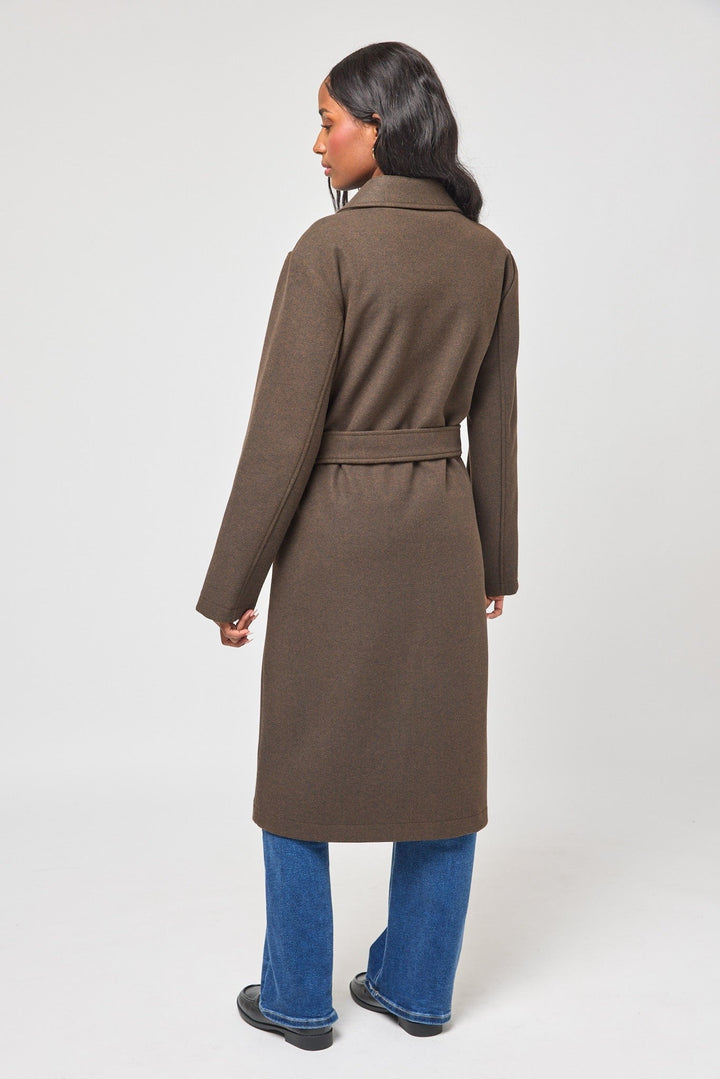 Maeve — Classic Belted Wool Coat (3), Rosewood Virginia