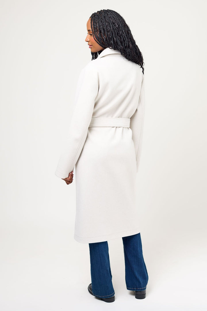 Maeve — Classic Belted Wool Coat (13), Rosewood Virginia