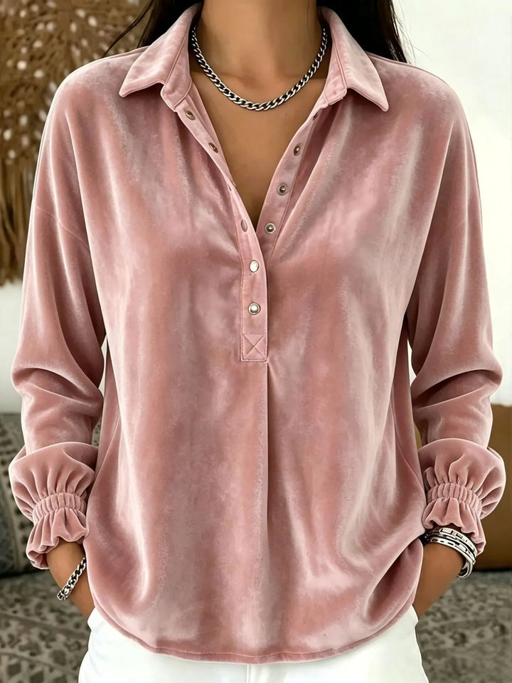 Marigold — Festive Velvet Christmas Cardigan (2), Rosewood Virginia