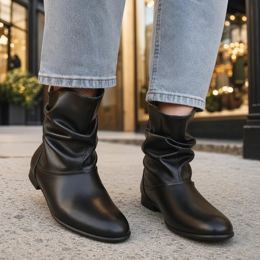 Mila — Ankle Boots, Rosewood Virginia