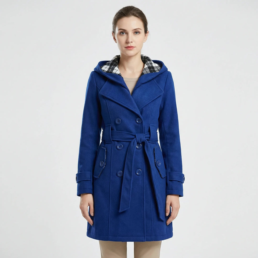 Nola — Belted Hooded Trench Coat (7), Rosewood Virginia