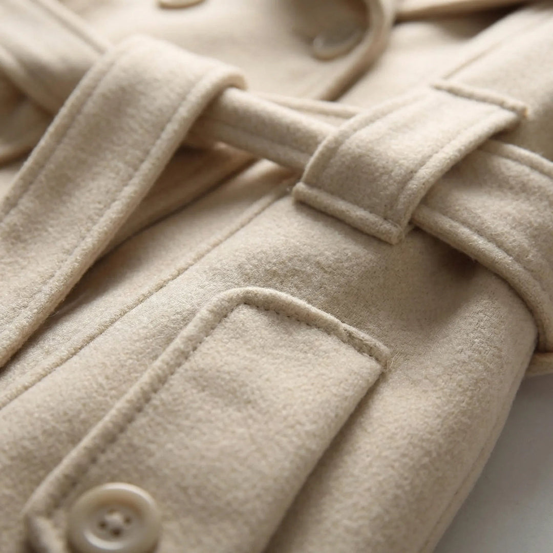 Nola — Belted Hooded Trench Coat (11), Rosewood Virginia