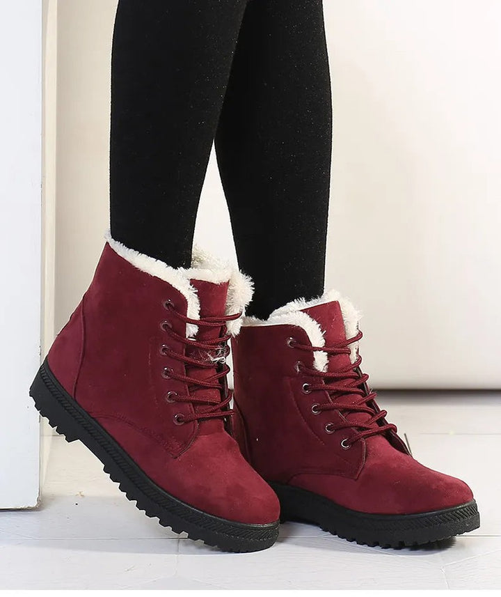 Aurelienne — Orthopedic Comfortable Lace Up Winter Boots for Women