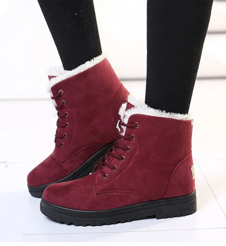 Aurelienne — Orthopedic Comfortable Lace Up Winter Boots for Women