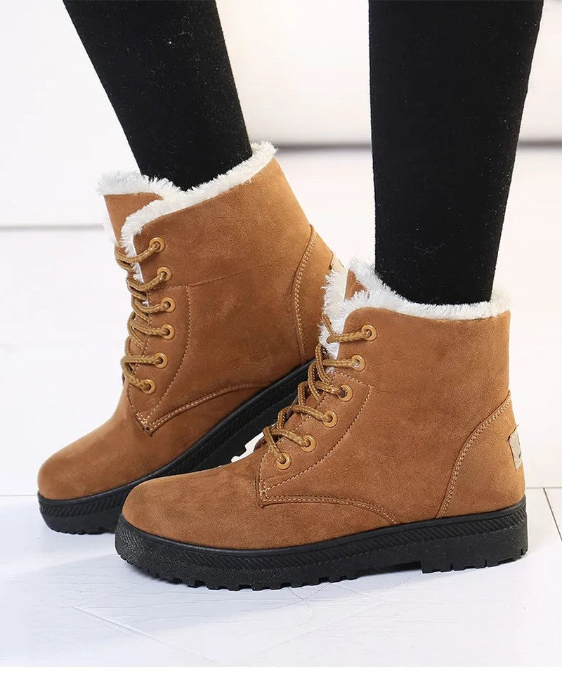 Aurelienne — Orthopedic Comfortable Lace Up Winter Boots for Women
