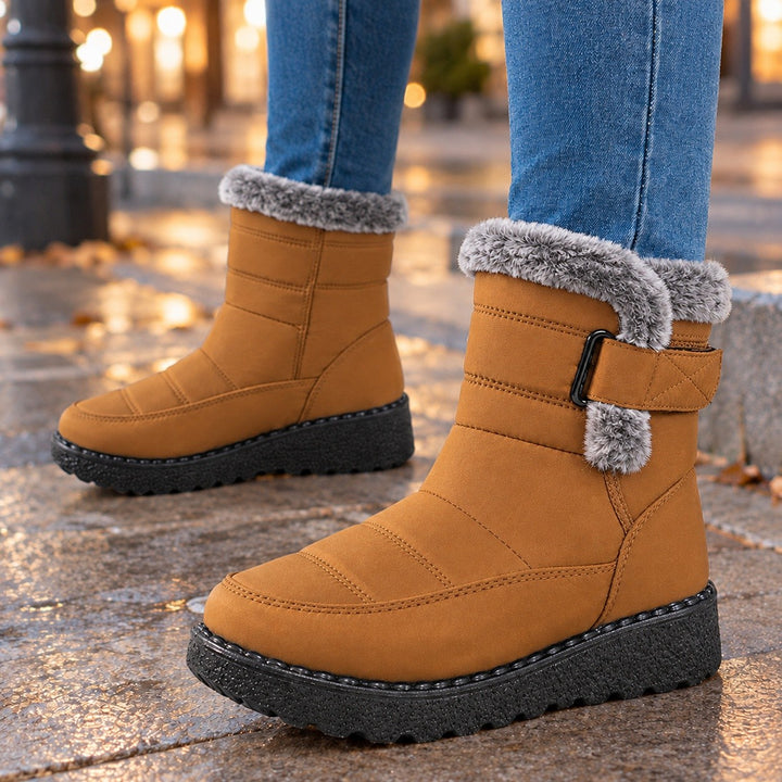 Pearl — Warm Quilted Ankle Boots (6), Rosewood Virginia