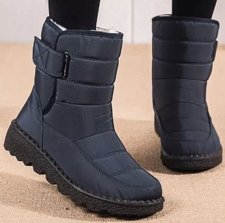 Irenee — Quilted Waterproof Ankle Snow Boots for Women