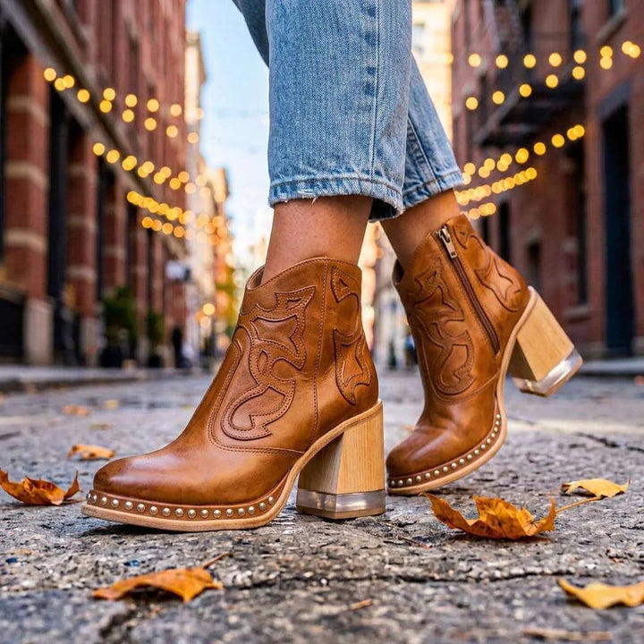 Reese — Ankle Boots, Rosewood Virginia