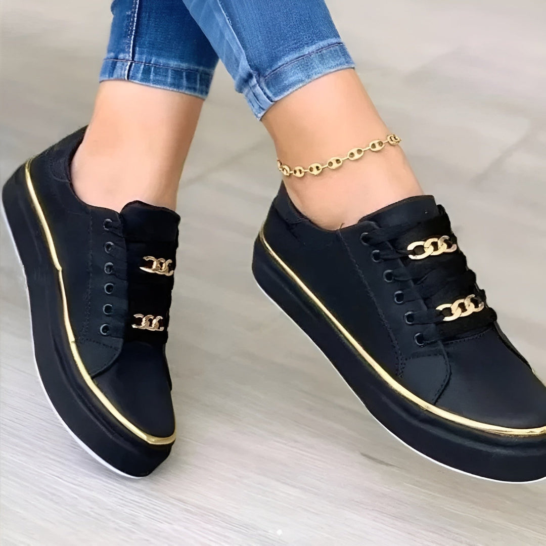 Solenne — Casual Lace Up Sneakers (3), Rosewood Virginia