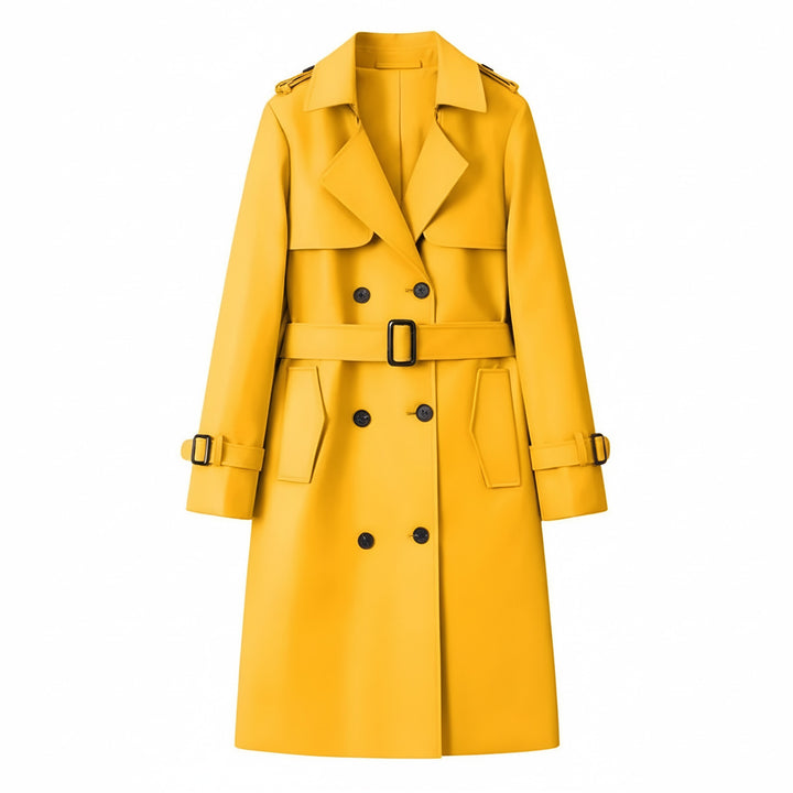 Tamsin — Elegant Double Breasted Trench Coat (5), Rosewood Virginia