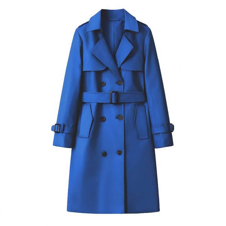Tamsin — Elegant Double Breasted Trench Coat (9), Rosewood Virginia