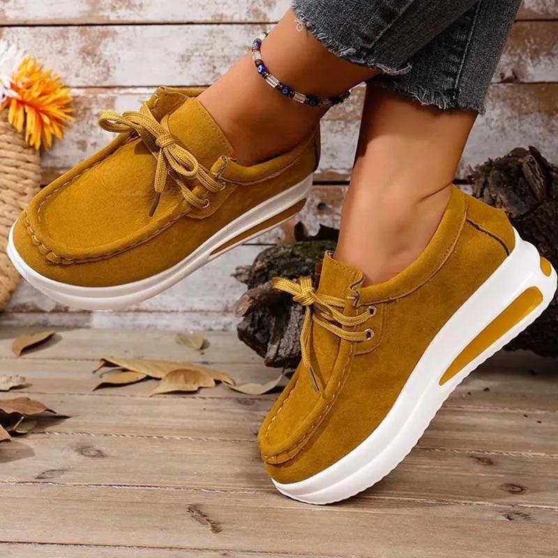 Tilly — Platform Chunky Sneakers (6), Rosewood Virginia