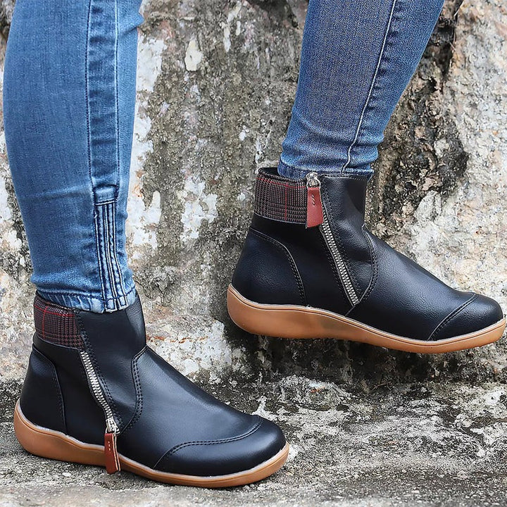 Carline — Waterproof Orthopedic Ankle Winter Boots for Women