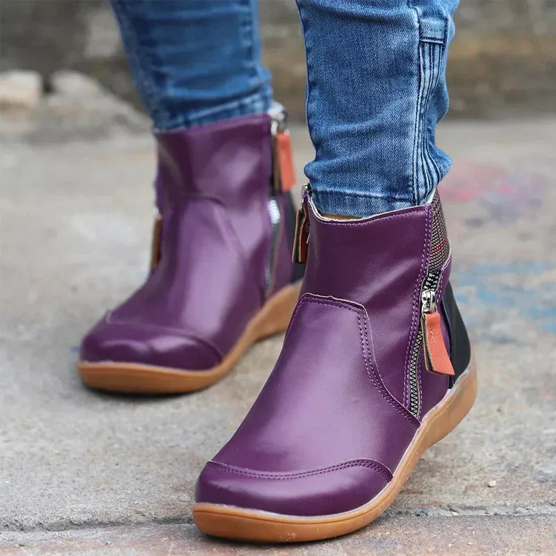 Carline — Waterproof Orthopedic Ankle Winter Boots for Women