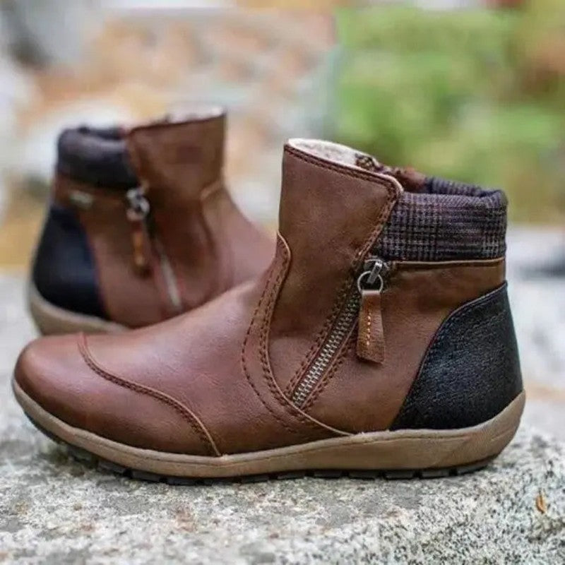 Carline — Waterproof Orthopedic Ankle Winter Boots for Women