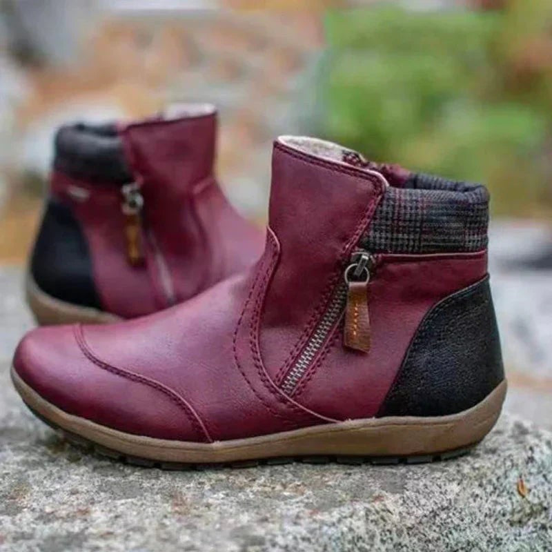 Carline — Waterproof Orthopedic Ankle Winter Boots for Women