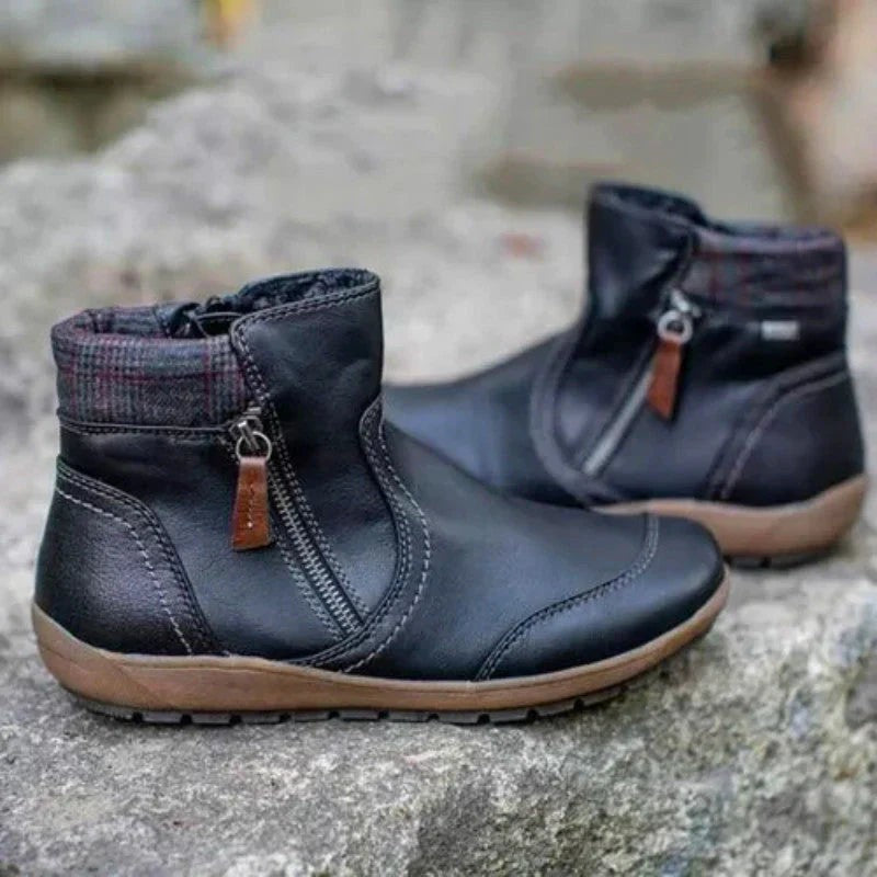 Carline — Waterproof Orthopedic Ankle Winter Boots for Women
