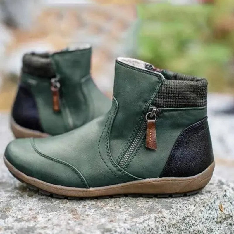 Carline — Waterproof Orthopedic Ankle Winter Boots for Women