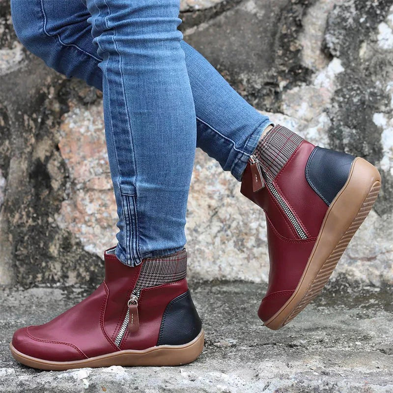 Carline — Waterproof Orthopedic Ankle Winter Boots for Women