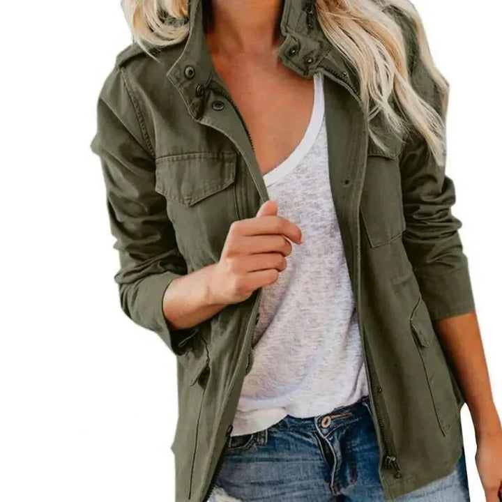 Marguerite | Crisp Utility Field Jacket for Women