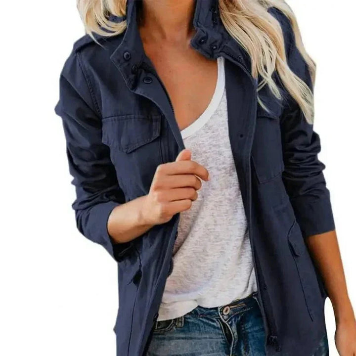 Marguerite | Crisp Utility Field Jacket for Women