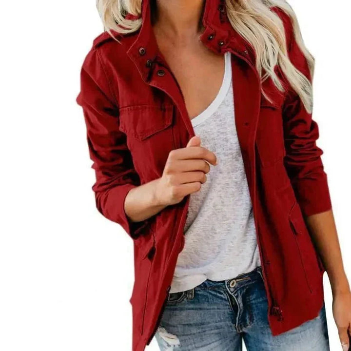 Marguerite | Crisp Utility Field Jacket for Women