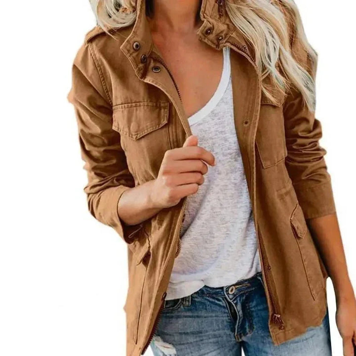 Marguerite | Crisp Utility Field Jacket for Women