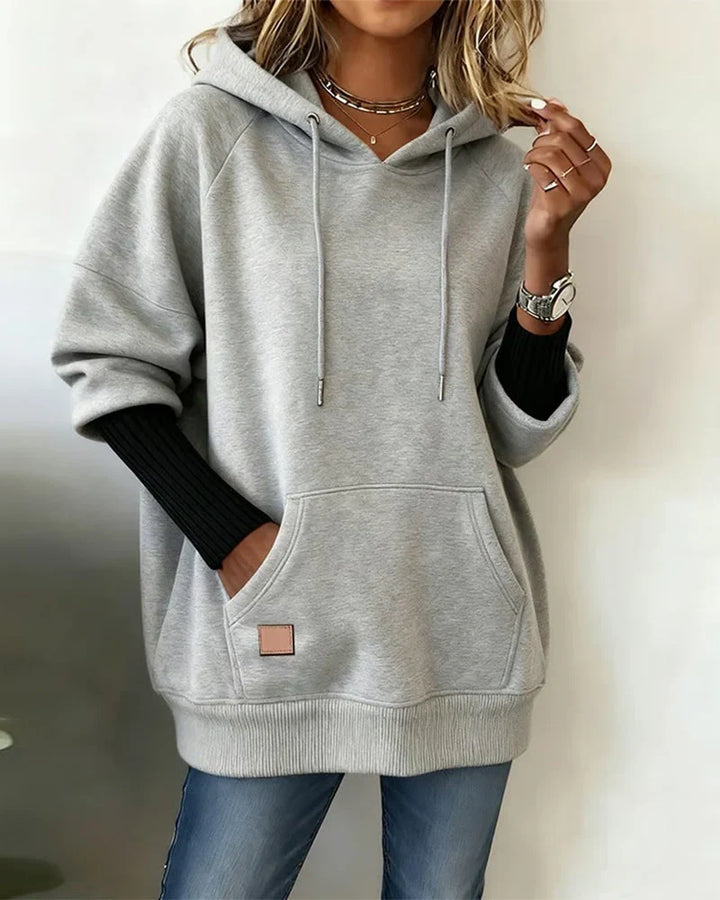 Everleigh | Bundled Long Sleeve Pocket Hoodie for Women