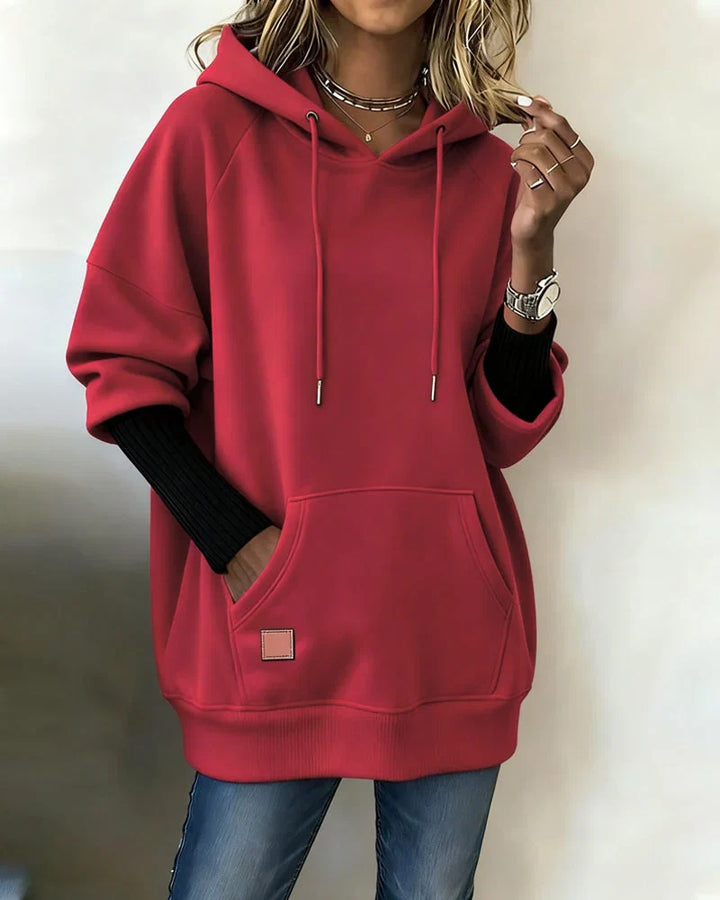 Everleigh | Bundled Long Sleeve Pocket Hoodie for Women