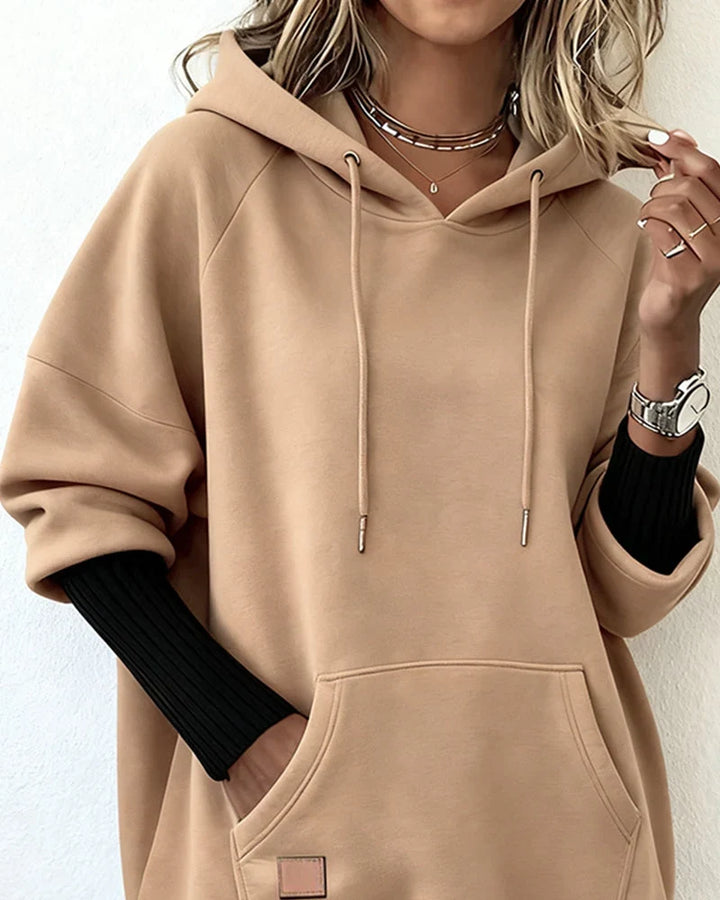 Everleigh | Bundled Long Sleeve Pocket Hoodie for Women