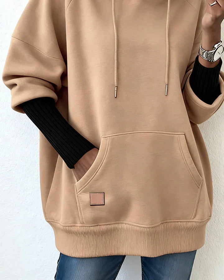 Everleigh | Bundled Long Sleeve Pocket Hoodie for Women