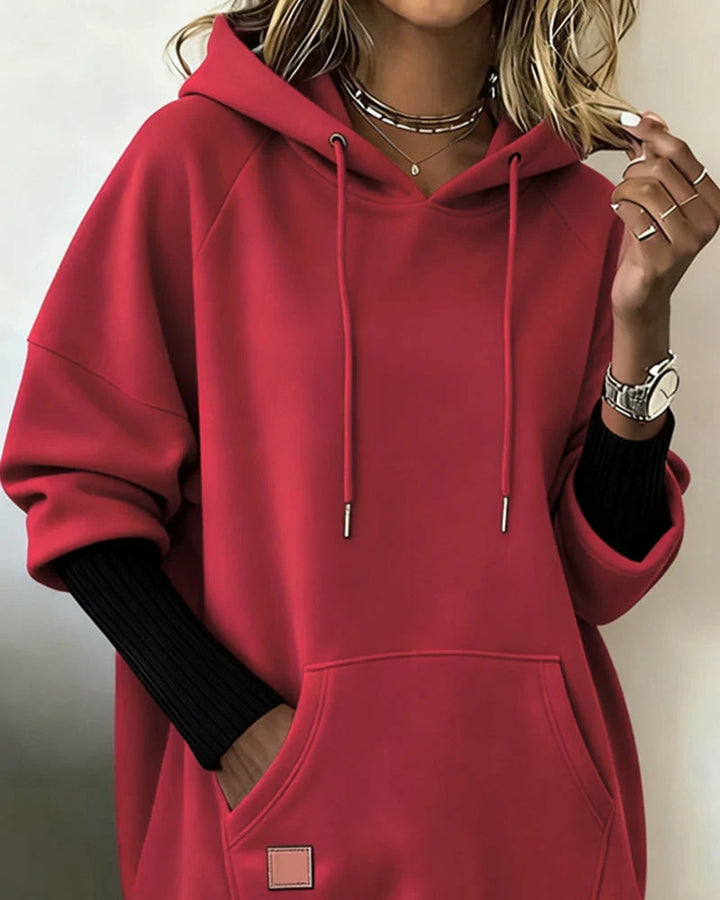 Everleigh | Bundled Long Sleeve Pocket Hoodie for Women