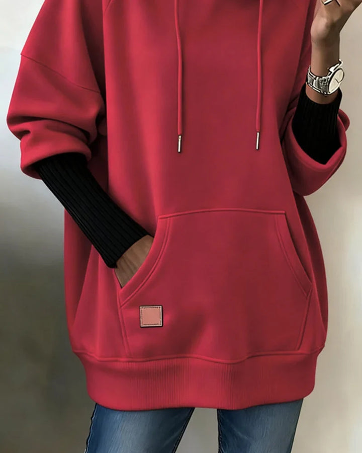 Everleigh | Bundled Long Sleeve Pocket Hoodie for Women
