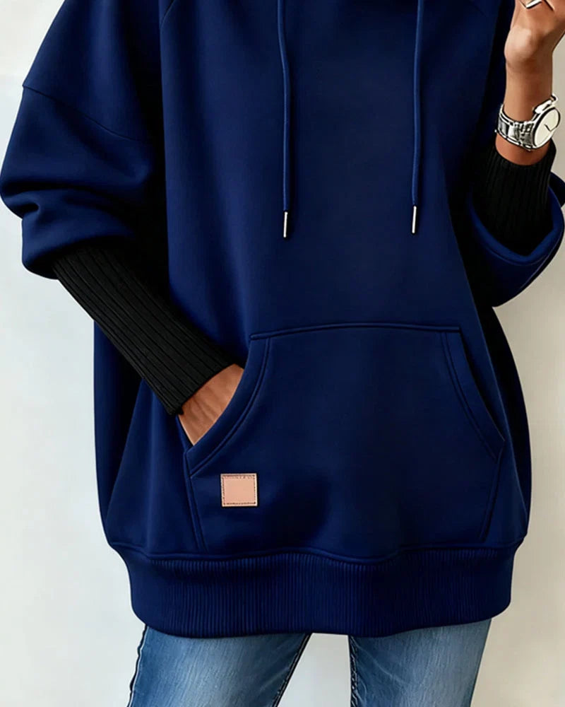 Everleigh | Bundled Long Sleeve Pocket Hoodie for Women