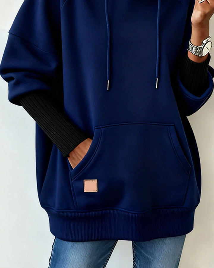 Everleigh | Bundled Long Sleeve Pocket Hoodie for Women