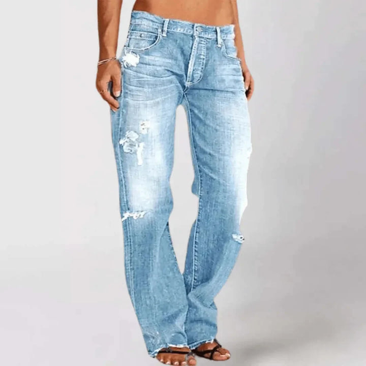 Anouk | Lean Low Rise Bootcut Jeans for Women