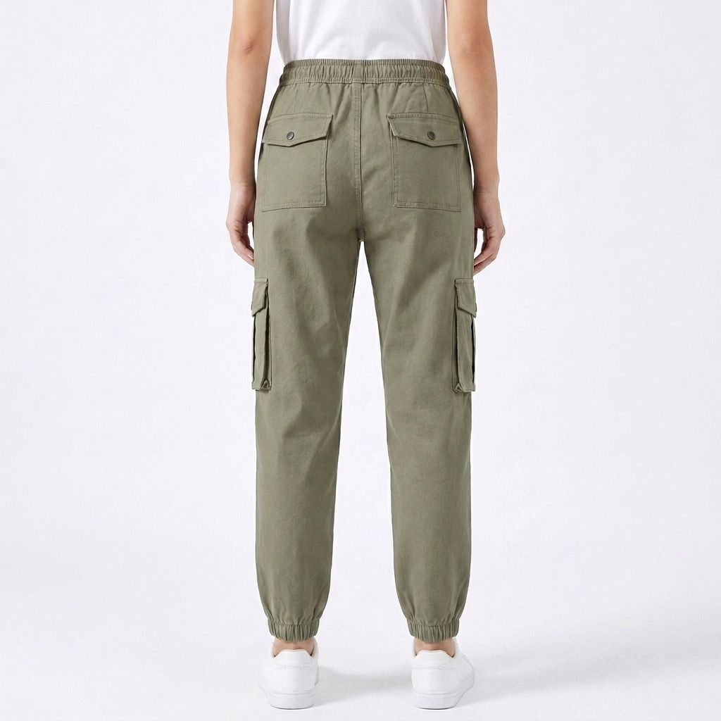 Millicent | Structured Tapered Cargo Pants for Women