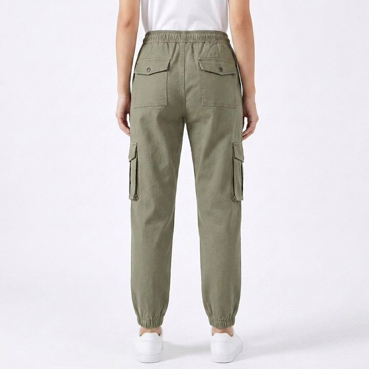Millicent | Structured Tapered Cargo Pants for Women