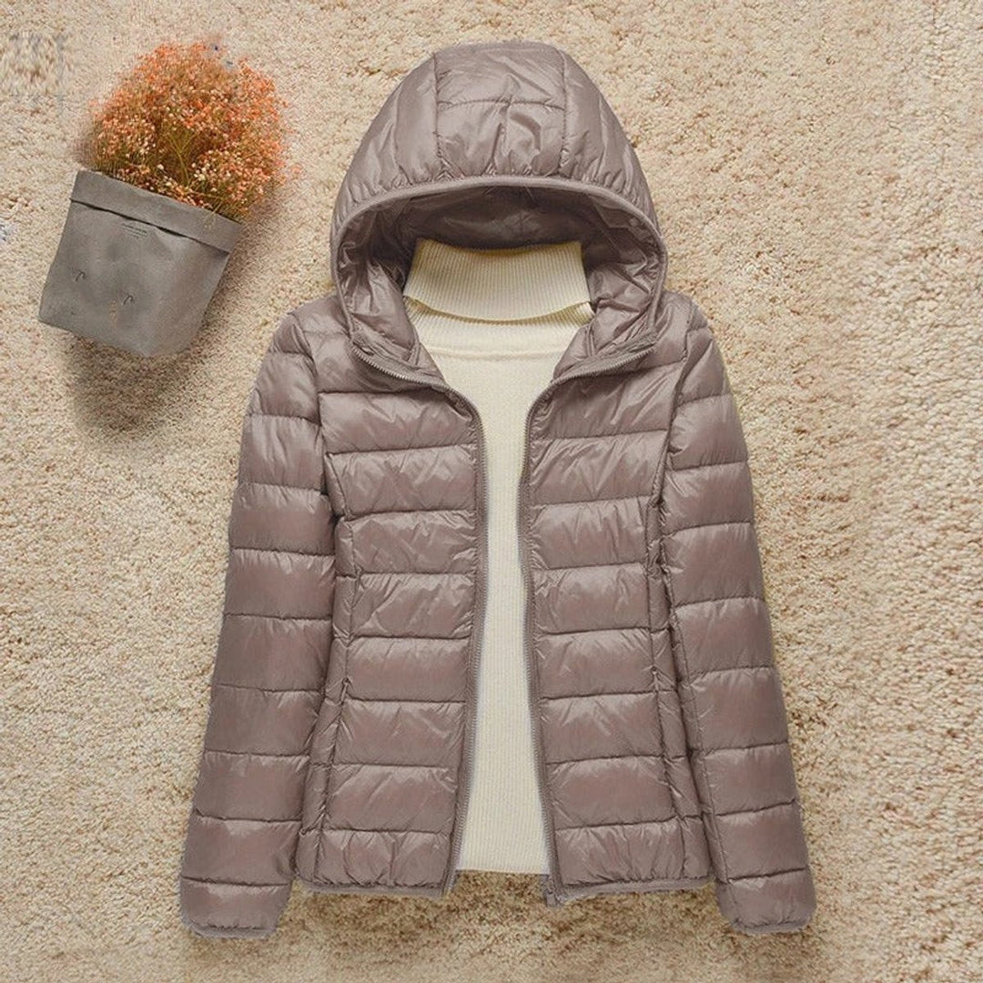 Amelia | Cosy Hooded Puffer Jacket for Women