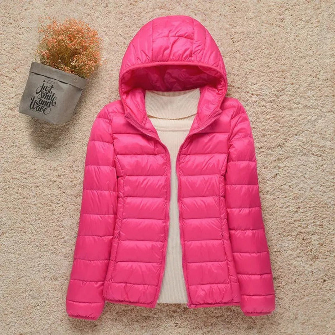 Amelia | Cosy Hooded Puffer Jacket for Women
