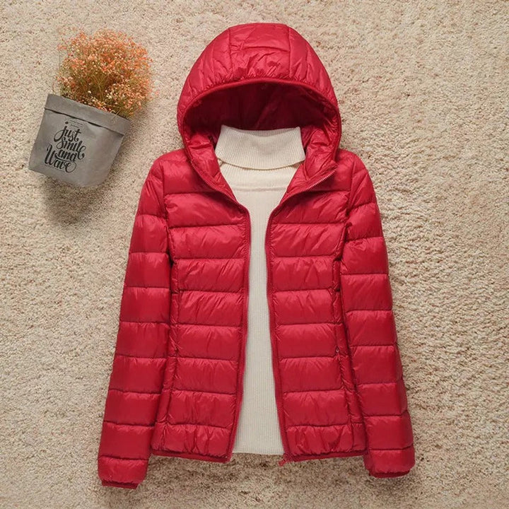 Amelia | Cosy Hooded Puffer Jacket for Women