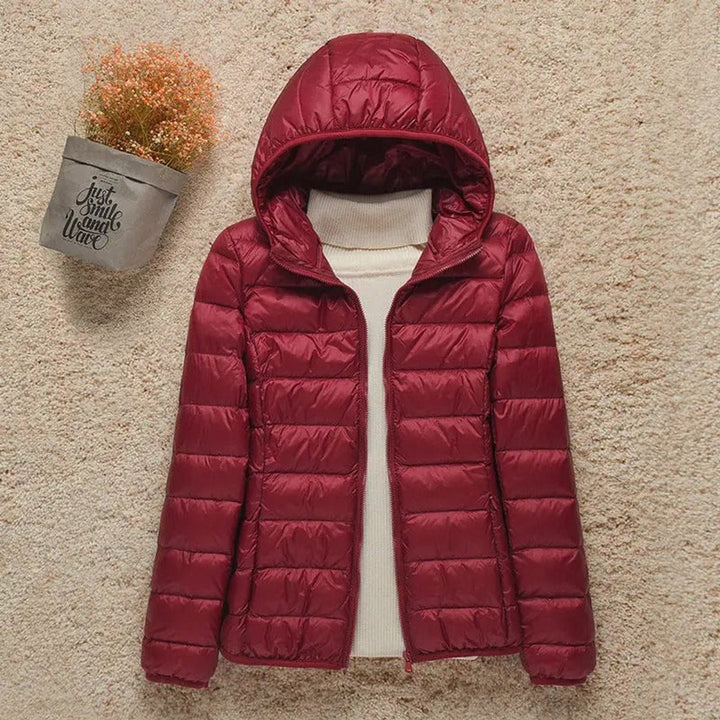 Amelia | Cosy Hooded Puffer Jacket for Women