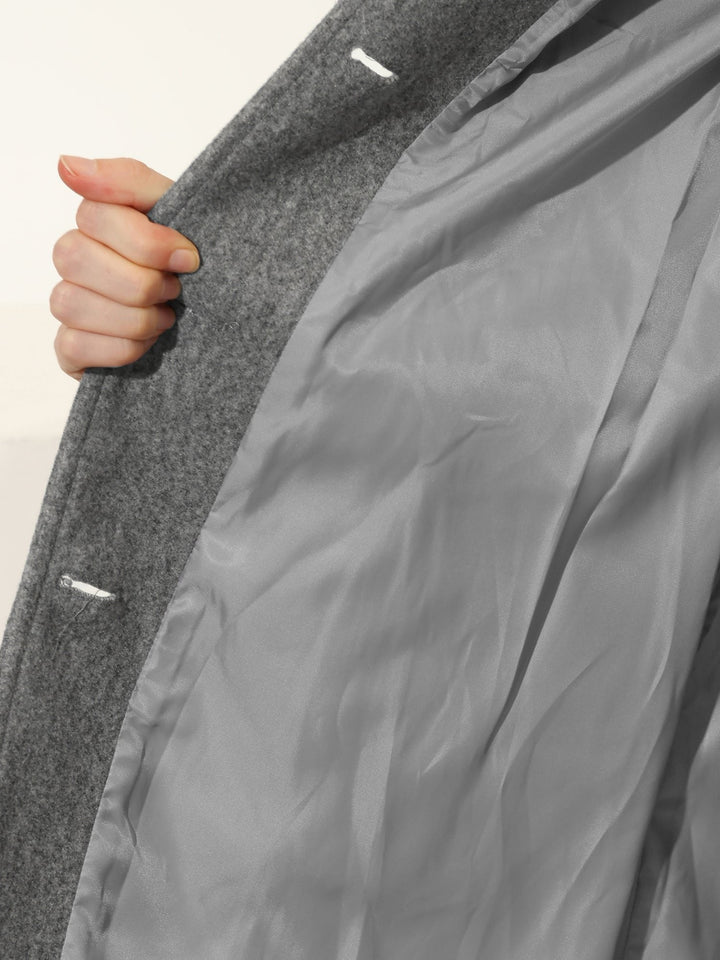 Imogen | Toasty Single-Breasted Winter Coat for Women