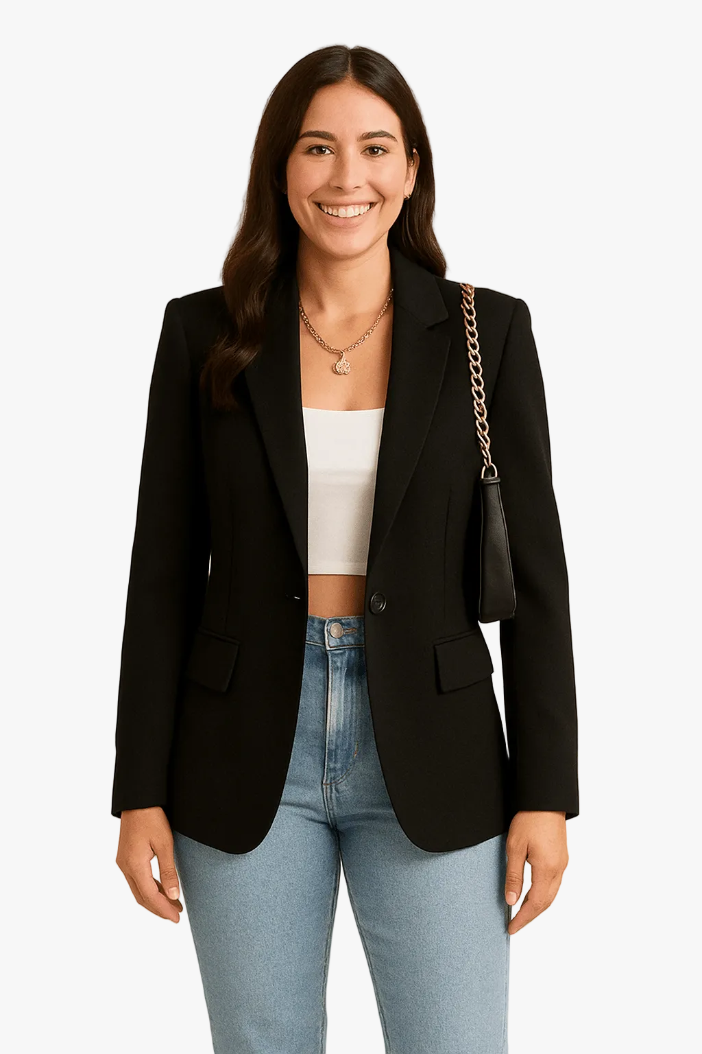Delphine | Assured Notch Lapel Fitted Blazer for Women